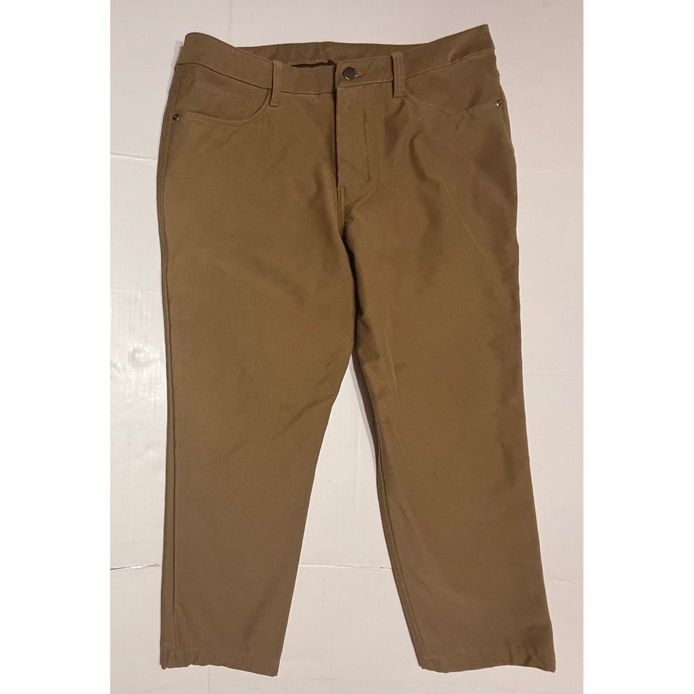 Lululemon ABC Pant Slim 33 Brown Five‎ Pocket Commuter Trousers